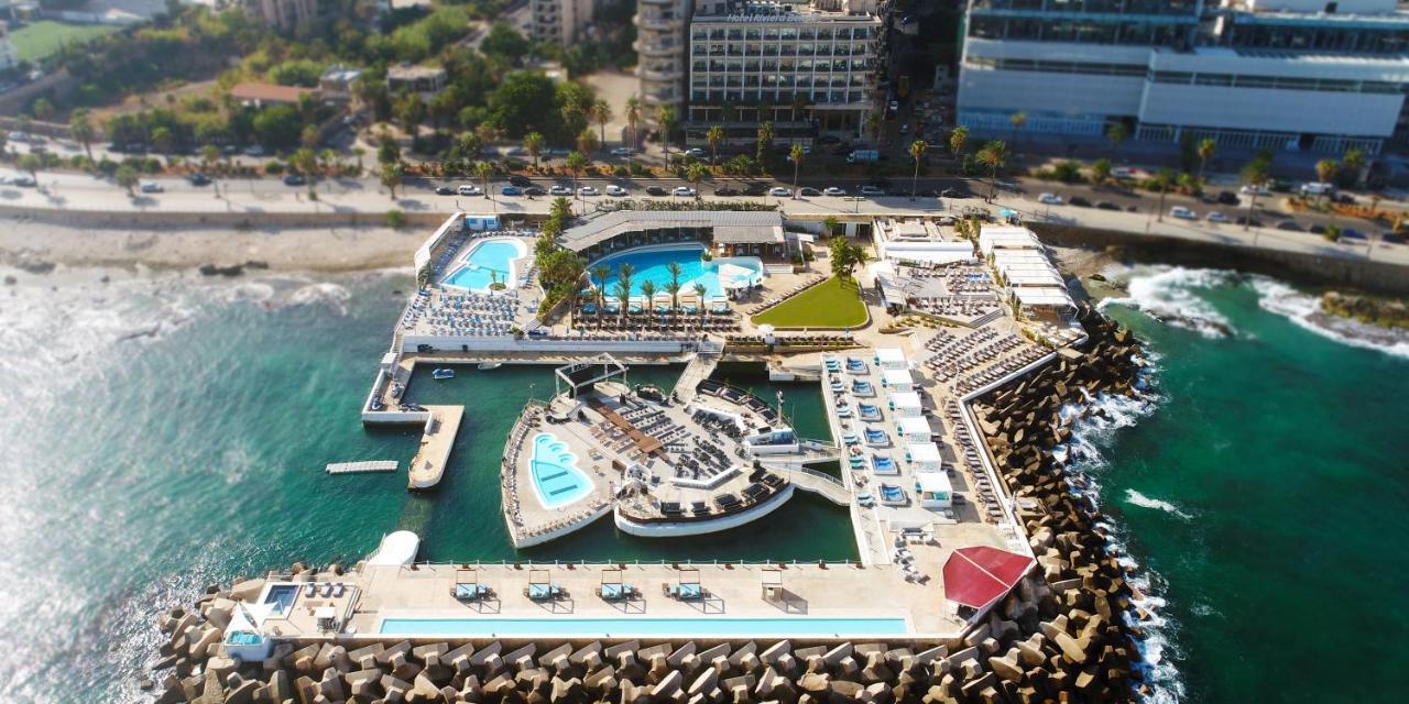 Riviera Hotel And Beach Lounge, Бейрут Экстерьер фото